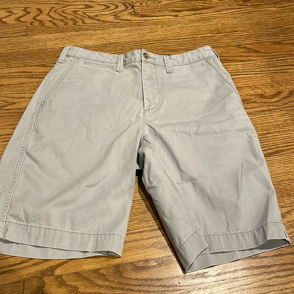 Men’s Gray Polo Shorts Size 29